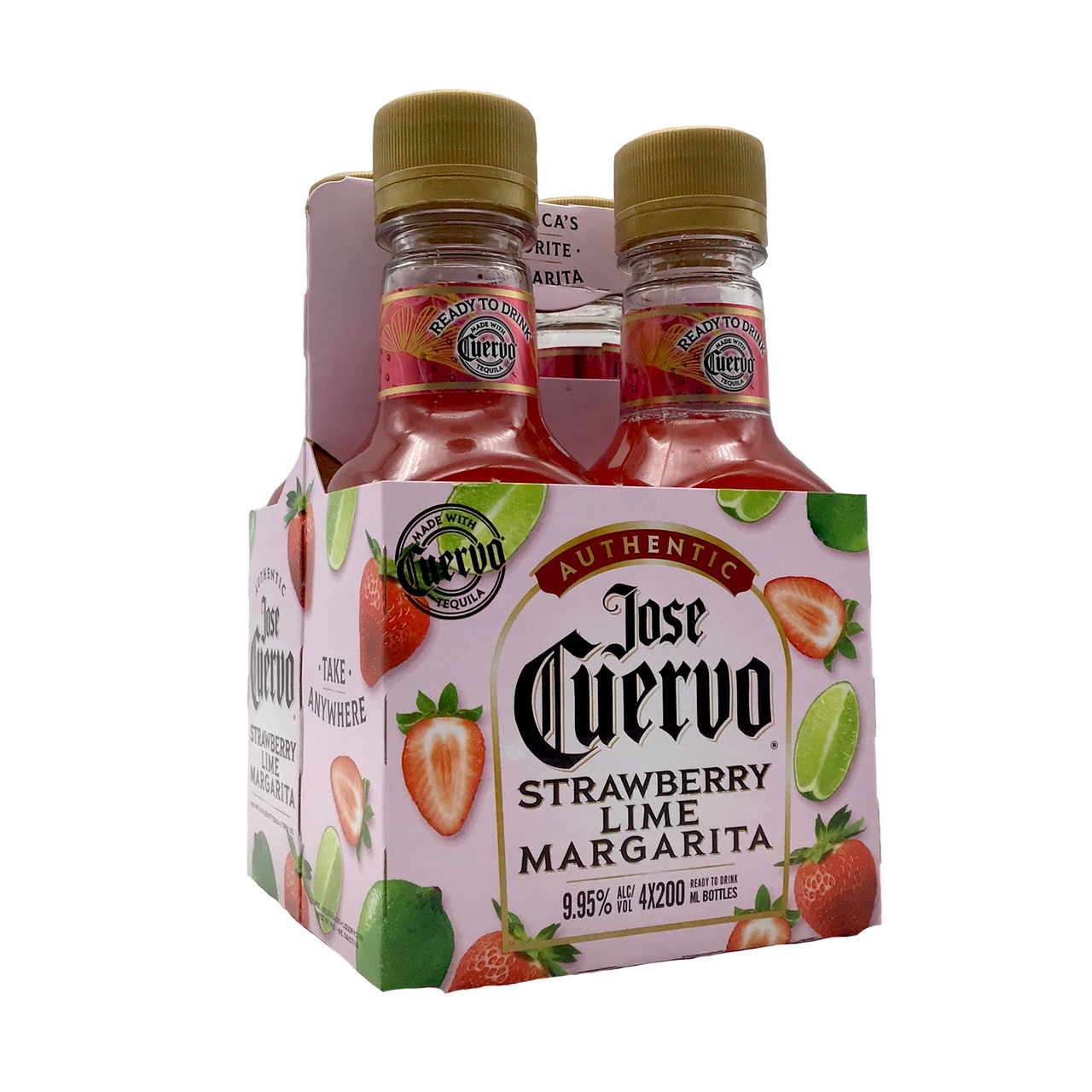 Jose Cuervo Authentic Strawberry Lime Margarita - Drinx Market