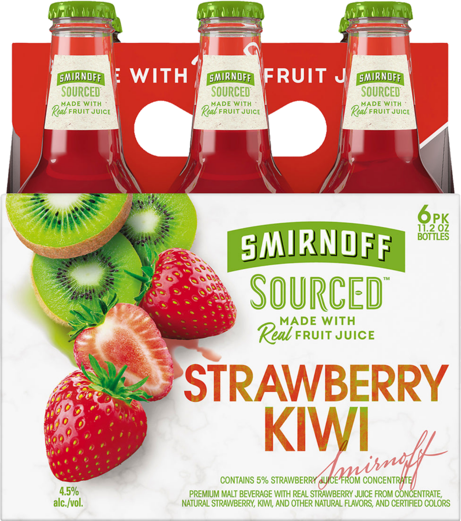 Smirnoff Sourced Strawberry Kiwi - Drinx Market