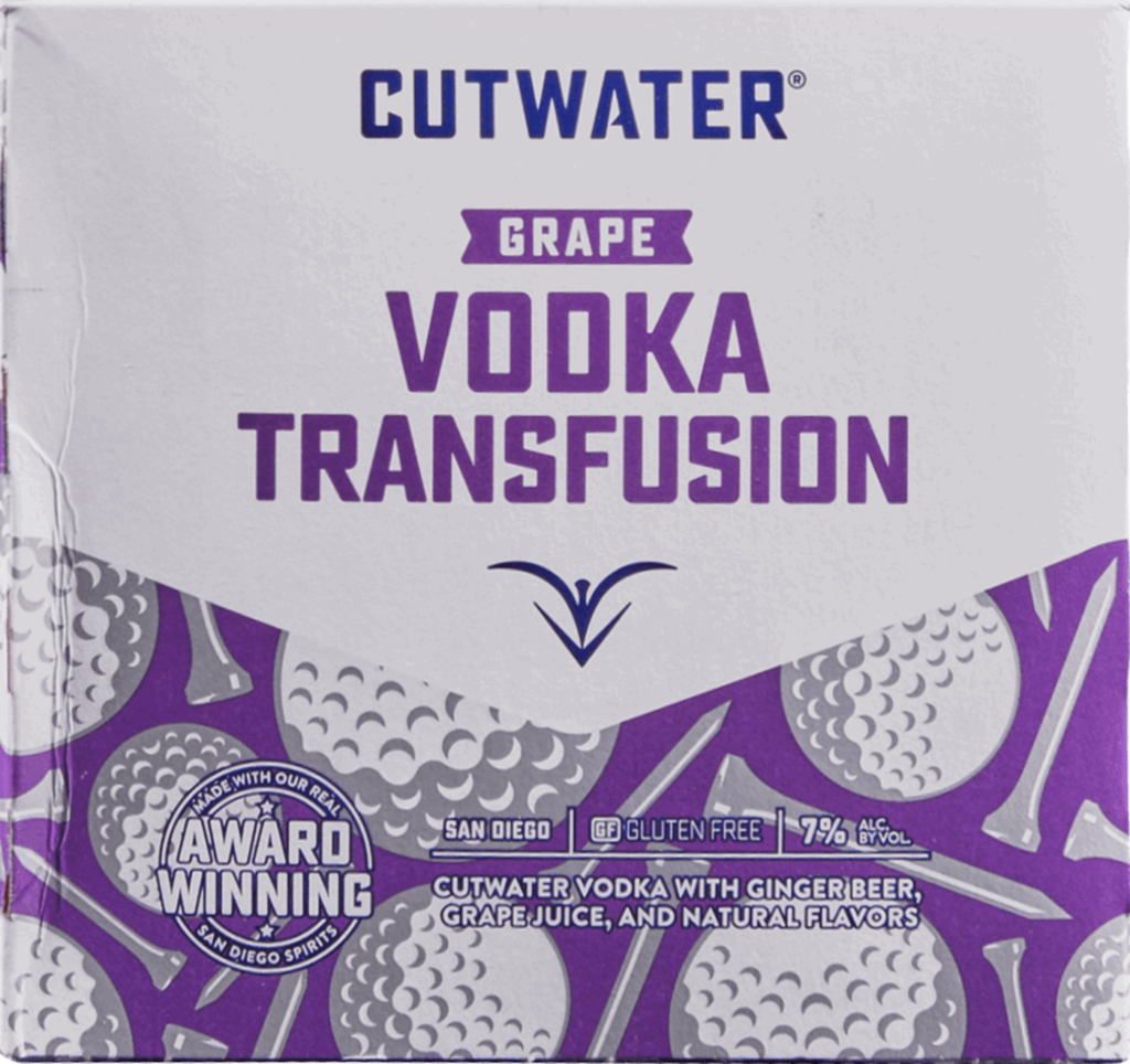 Cutwater Vodka Transfusion Drinx Market