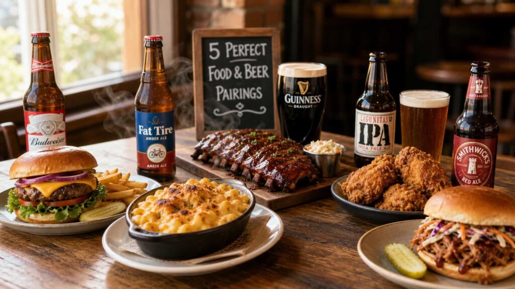 5 Beer and Comfort Food Pairings Worth Planning Dinner Around